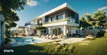 Vila de lux, piscina, garaj, 120mp utili, 550 mp curte
