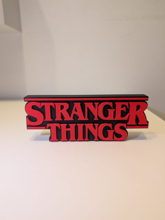 Stranger things - Decor pentru raft printat 3D