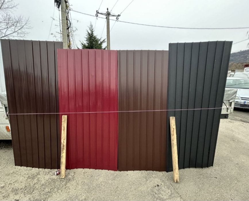 Tabla cutata colorata și zincata o gama larga de produse de CALITATE