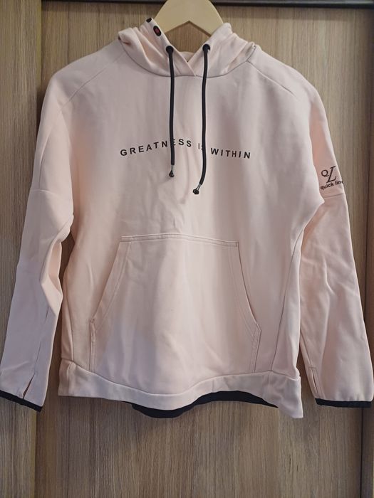 Дамски суитчар с размер S цвят-пудра