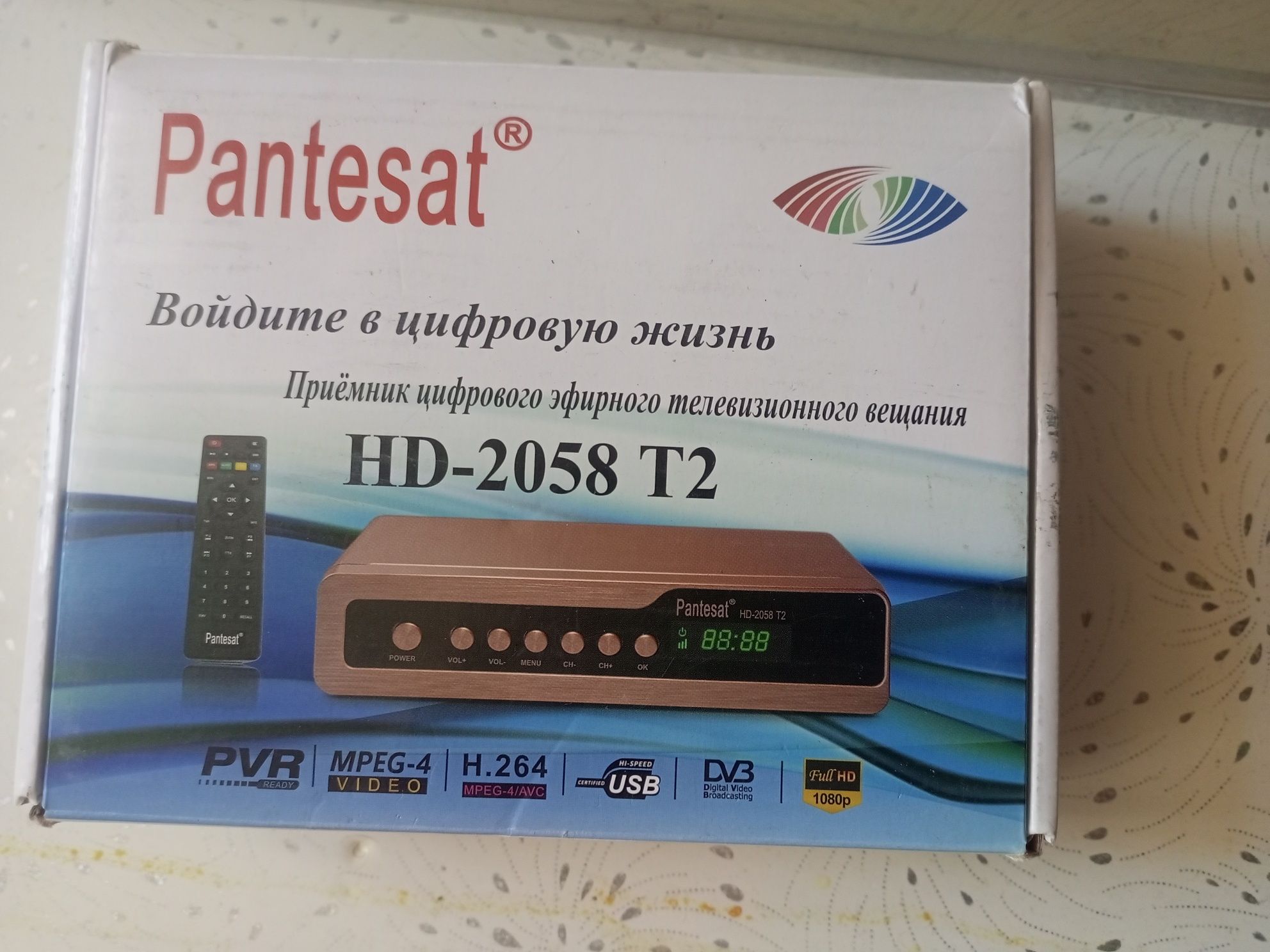 TV Tuner  Pantesat T2 sotiladi