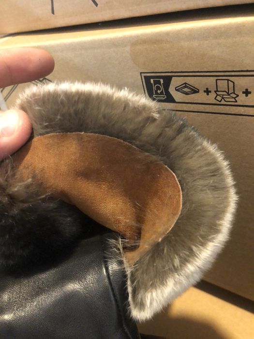 Cizme Giardino Principi din piele naturală și blana naturală