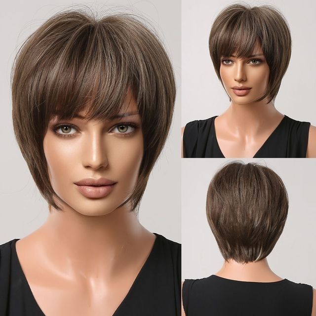 Peruca scurta diverse culori, NOI, imită parul natural, peruca