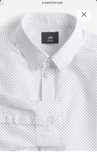 Рубашка H&M . Slim fit . рр М