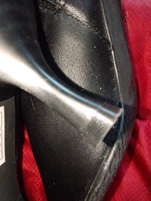 Cizme, piele naturală, măr 39, negre