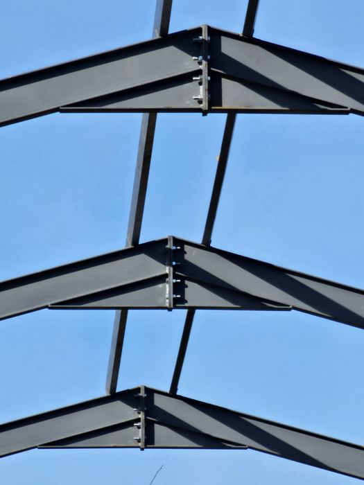 Vand hala structura metalica