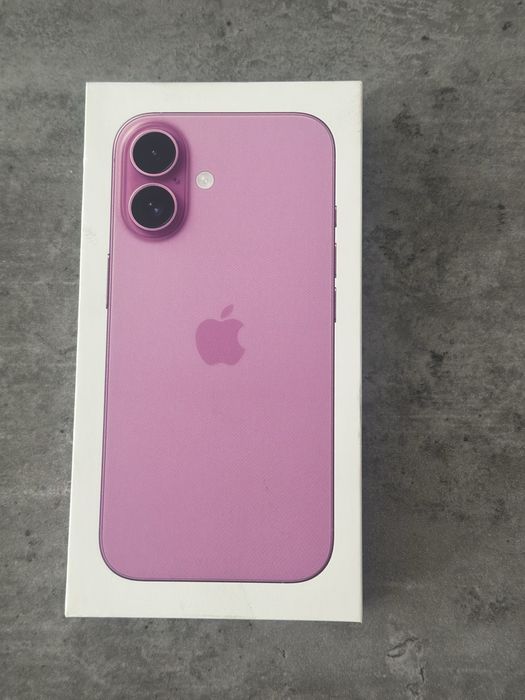 Iphone 16 pink, 128 gb, nou
