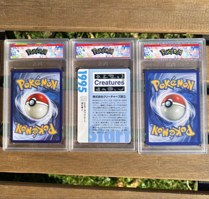 3 Pokemon Cards:Shining Charizard,Chansey & Ishihara