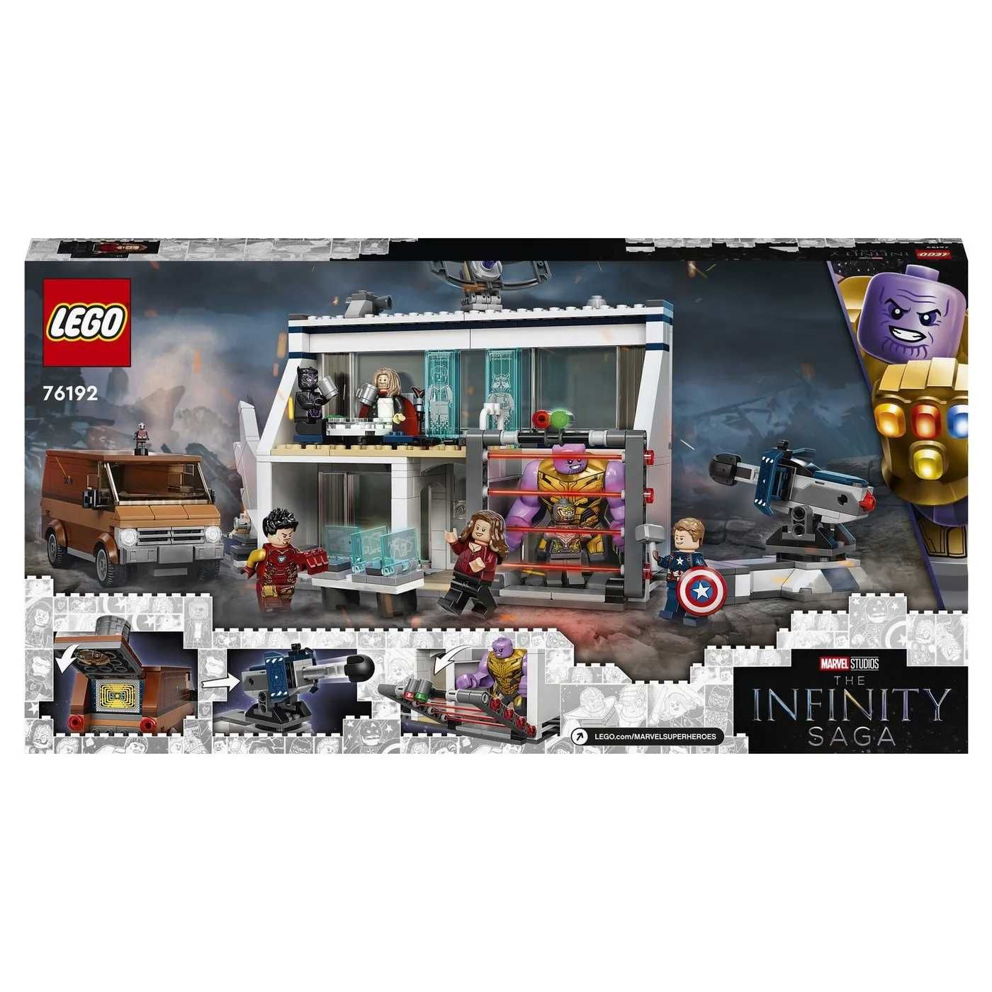 LEGO 76192 Super Heroes «Мстители: Финал» — решающая битва