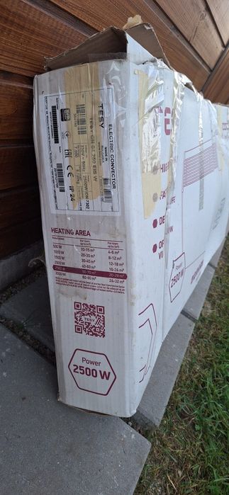 Convector de perete TESY CONVECO CN04250 EIS, 2500 W