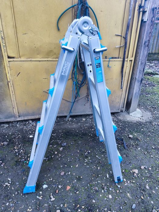 Scara 4m telescopică aluminiu