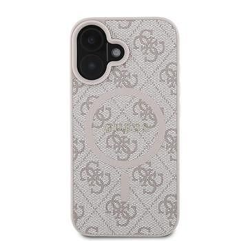 Кейс guess hardcore 4g classic magsafe за iphone 16 - розов