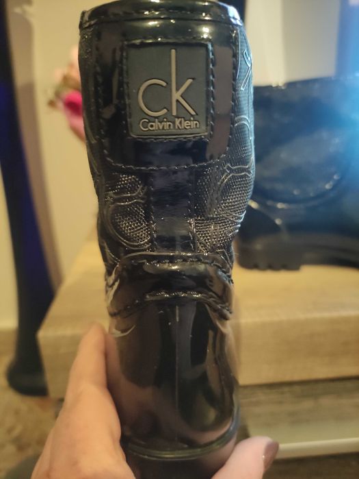 Дамски гумени боти Calvin Klein
