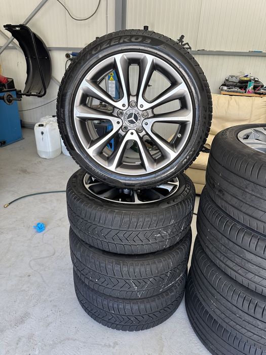 jante mercedes e class w212 5x112 anvelope 245 45 18