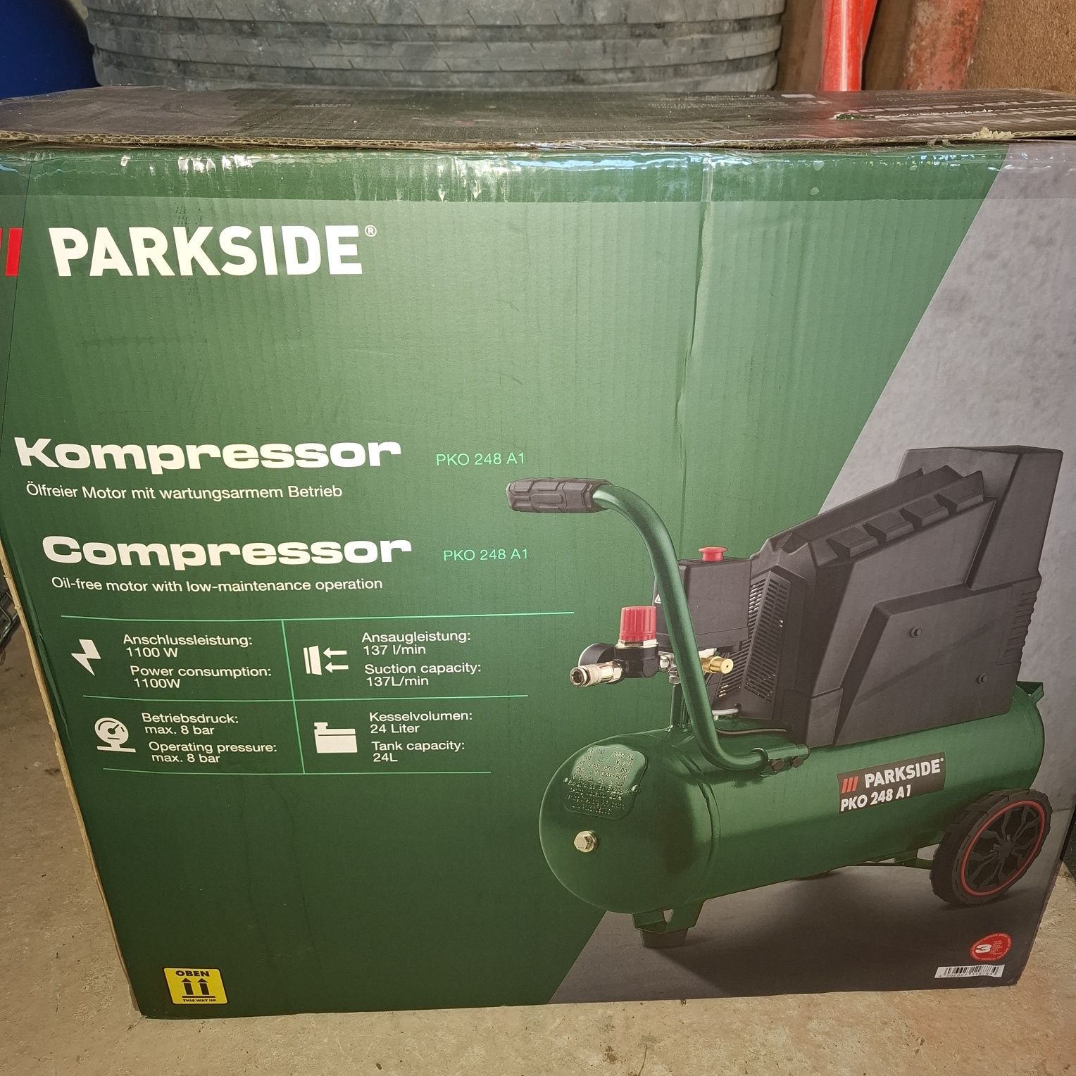 Компресор Parkside