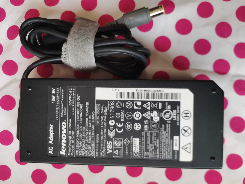 Incarcator Alimentator Laptop Lenovo 135 W 20V 6.75A 45N0052.