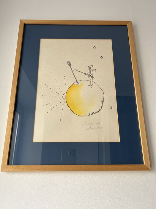 6 tablouri inramate cu scene din Micul Print