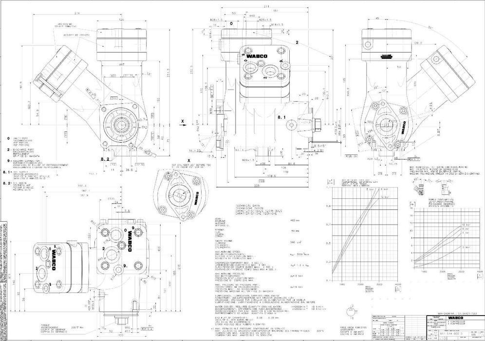 compresor aer MAN Neoplan V compresor Solaris WABCO 9115140020