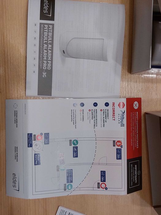 Sistem alarma securitate Pitbull Alarm Pro Grade 2 - Nou