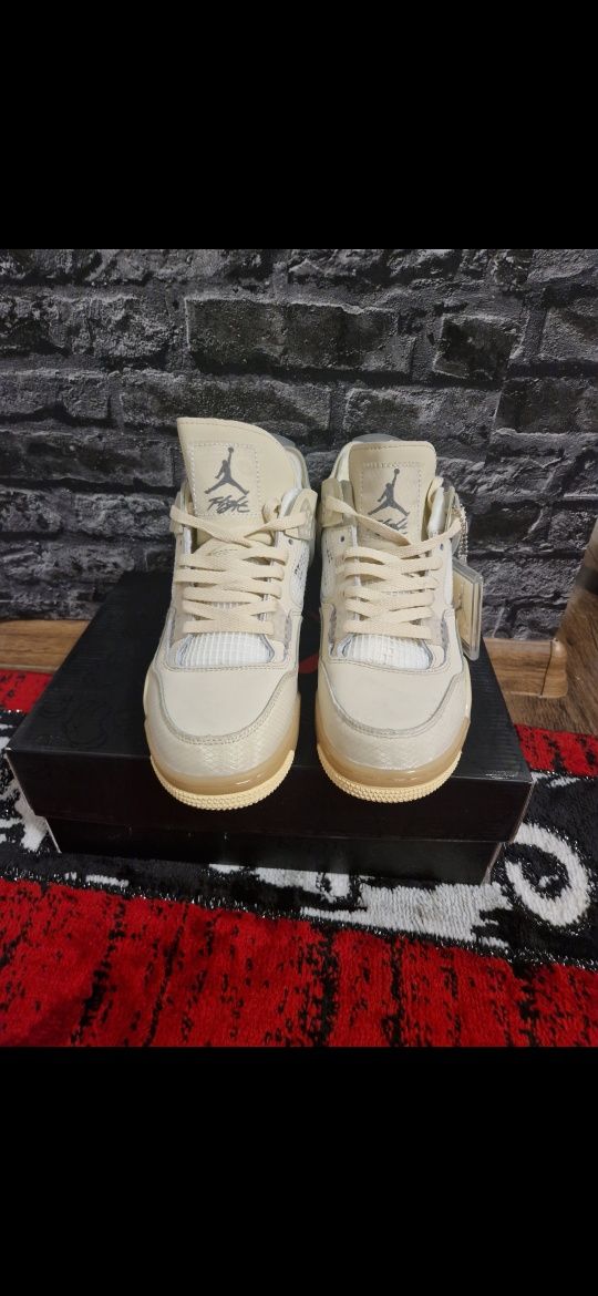 Jordan retro 4 off white