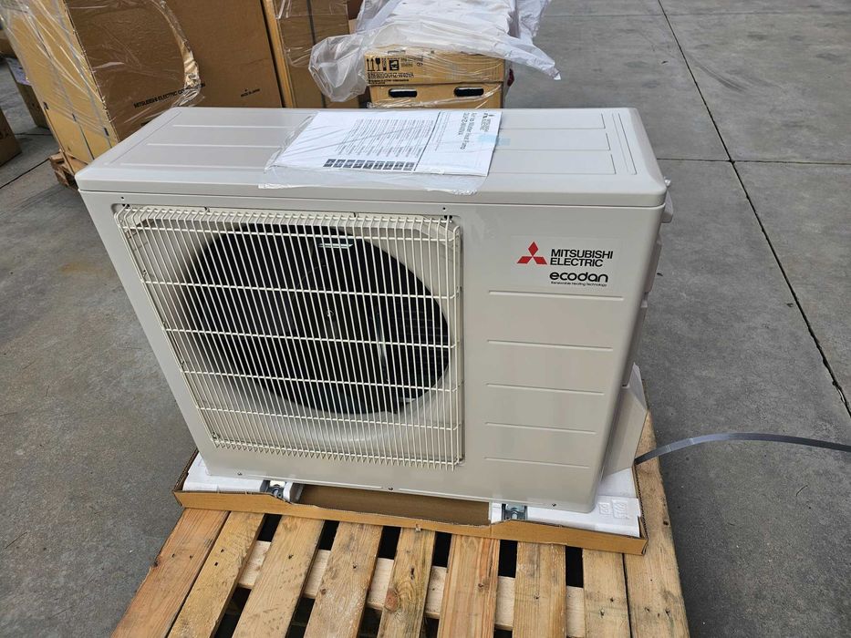 Високотемпературна термопомпа Mitsubishi QUNZ-W40VA - R744/CO2 с буфер