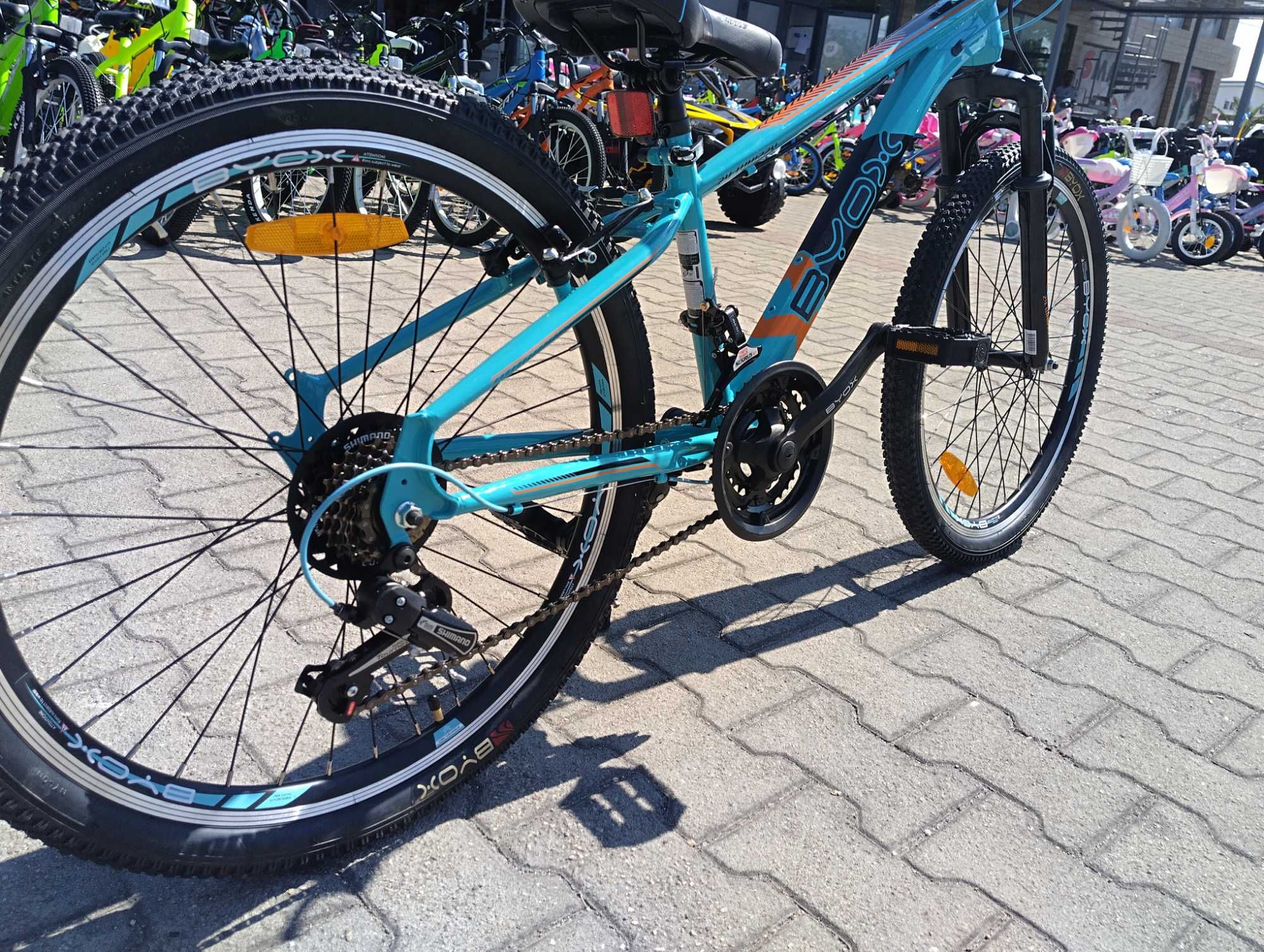 BYOX Велосипед 24" WHIZZY тюркуаз