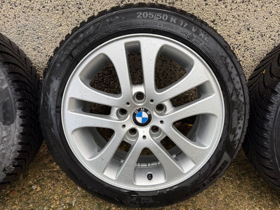 4бр.BMW 17 джанти с нови зимни гуми