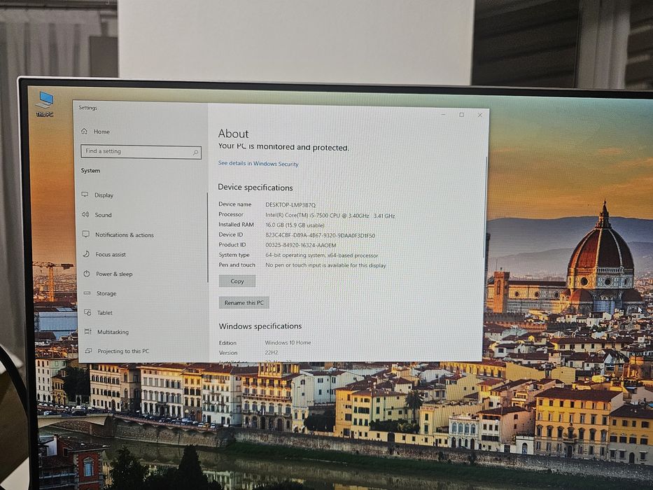 HP Elitedesk 800 G3 i5 7500 3.80GHz 16GB DDR4 256GB SSD licenta Win 10
