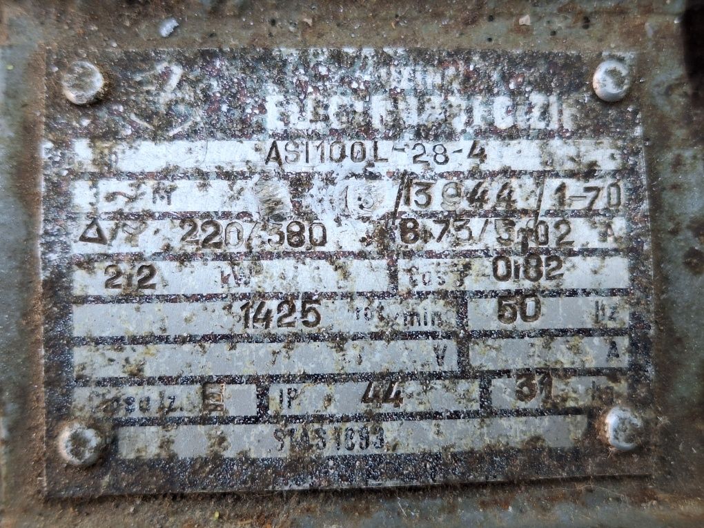 Motor electric cu ventilator monofazat trifazat  bobinaj cup