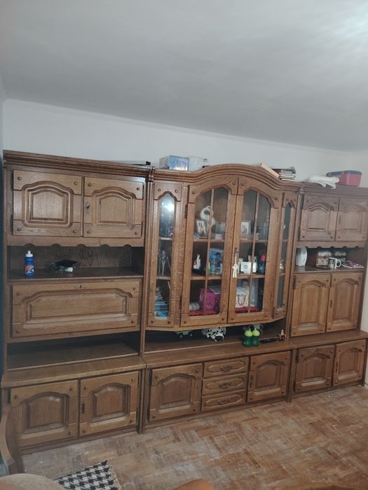 Mobilă sufragerie din lemn masiv stare bună