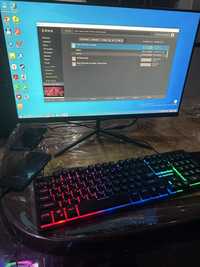 Kompyuter ( monitor + klaviantura + mishka + keys ) srochna