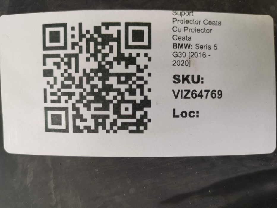 Държач на фар за мъгла с фар за мъгла БМВ Серия 5 / BMW Seria 5 G30 Ор