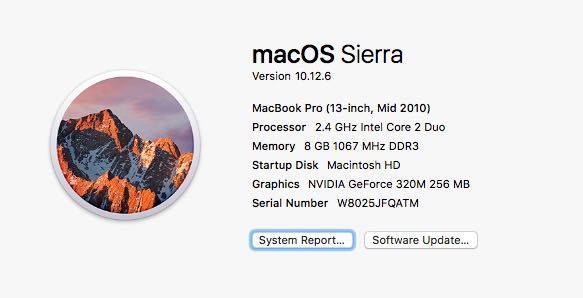 Apple MacBook Pro 13" Mid-2010 с нова батерия и SSD + RAM upgrade