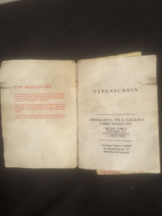 Scuter Aprilia Sonic 49,26 cc perfect functional