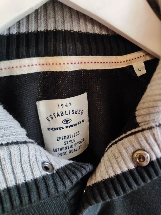 Хлопковый джемпер Tom Tailor