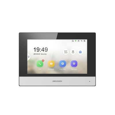 Kit videointerfon IP WiFi Hikvision DS-KIS603-P, 2 MP