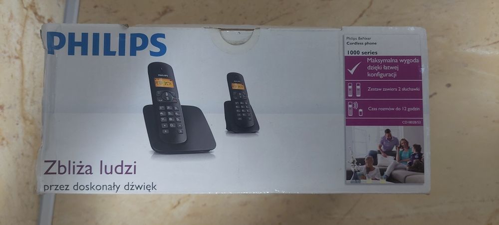 Telefon philips fix portabil