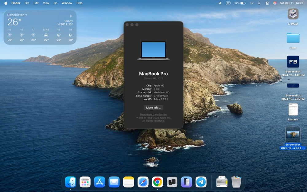 Macbook Pro M2 8/512 13.3-inch