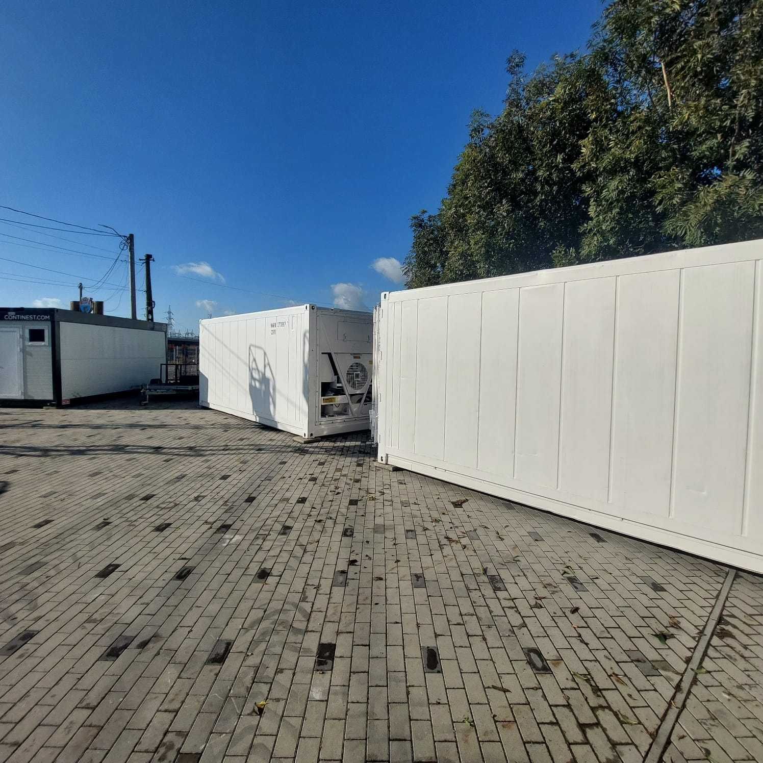 Stoc Container frigorific refrigerare 6 m si 12 m reconditonat