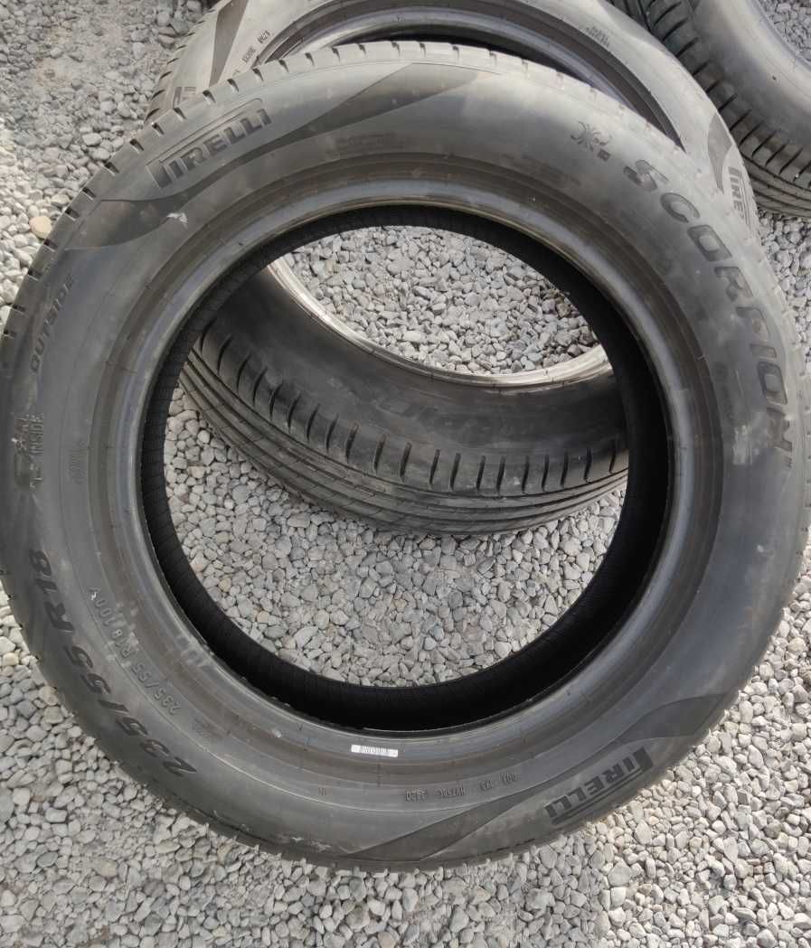 4 + 1 летни гуми 235/55/18 Pirelli Scorpion DOT21 5.77mm