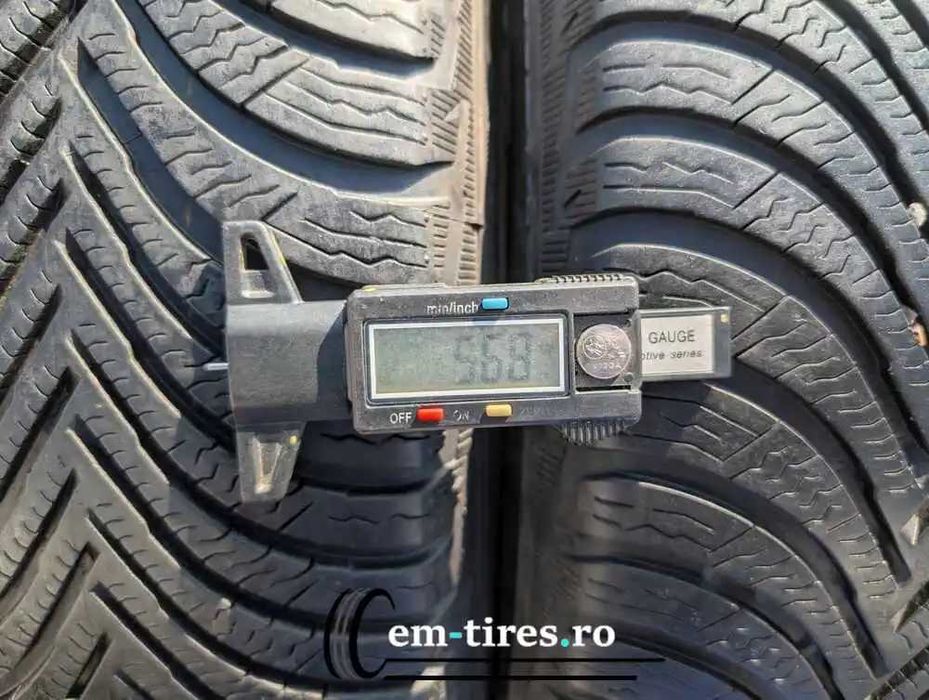 SET 4 Anvelope Iarna 195/65 R15 MICHELIN Alpin 5 91T