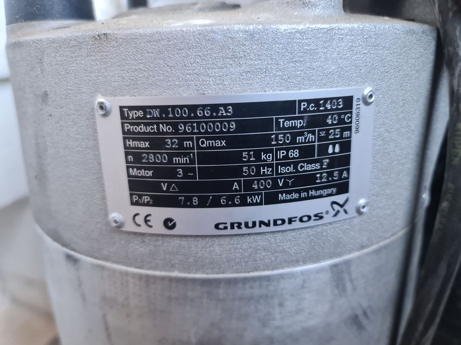 Насос дренажный Grundfos dw100.66.A3
