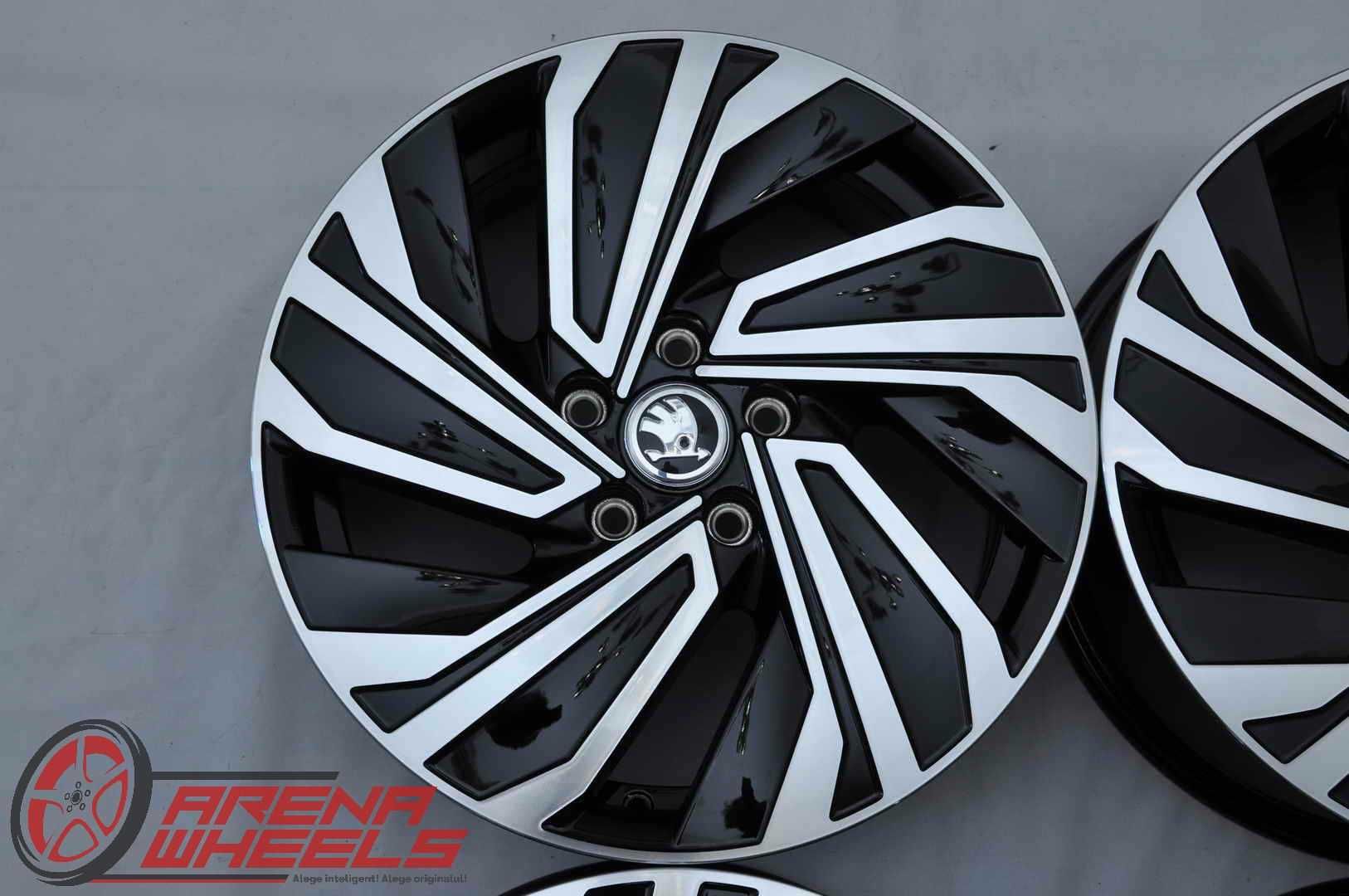 Jante Noi 17 inch Originale Skoda Octavia 2 3 4 Superb 2 3 Karoq Yeti