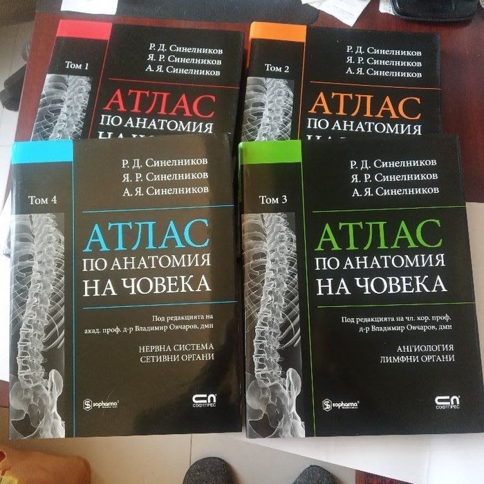 атласи по анатомия