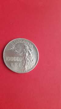 Moneda argint 100000 lei 1946
