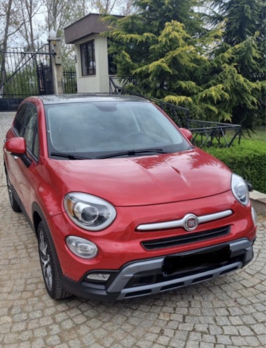 Продавам червен автомобил Fiat 500x 2017г. автоматик