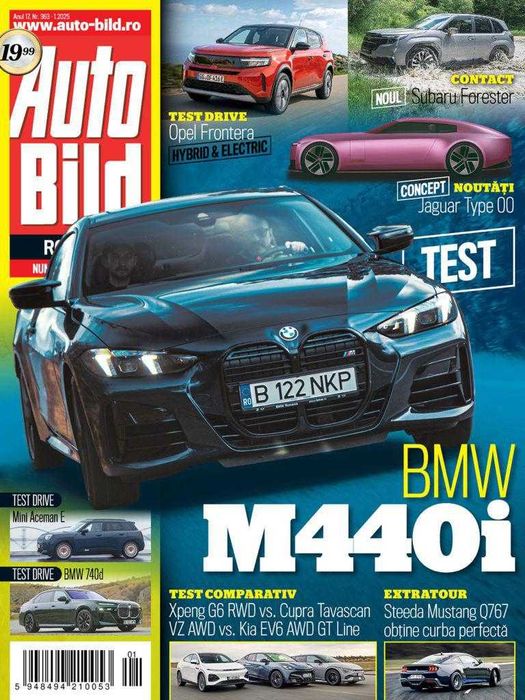 Vand reviste Autobild Romania 2015-2025, predare in Bucuresti