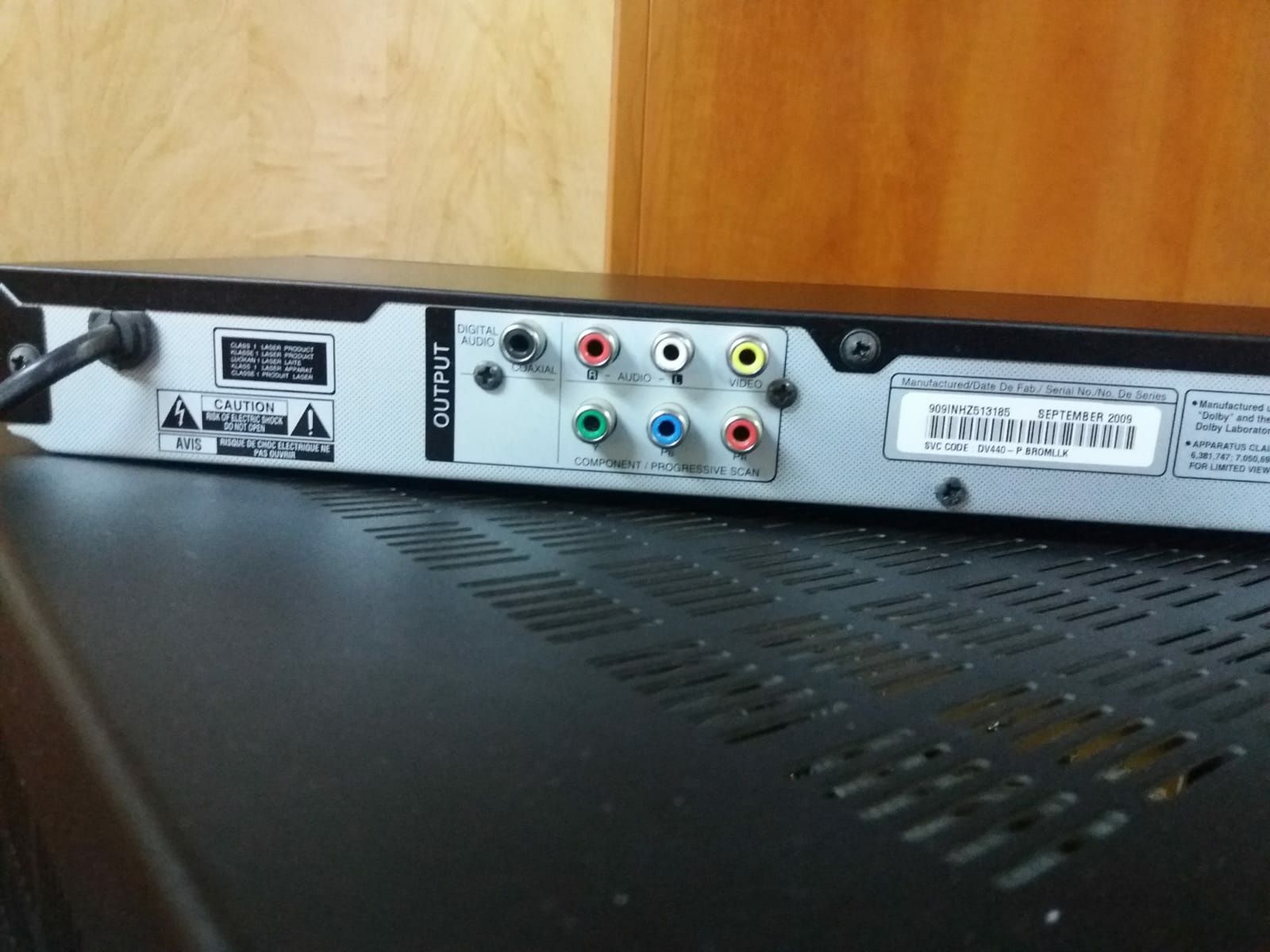 Amplificator-statie Onkyo TX-SV545 si DVD LG DVX440