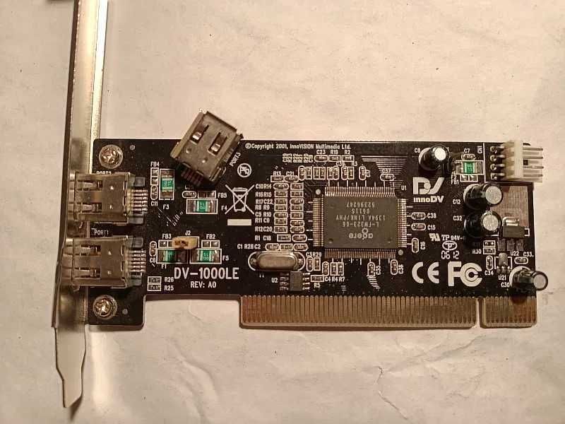 Контроллер "Fellowes InnoVISION DV-1000-LE IEEE 1394 PCI Adaptor