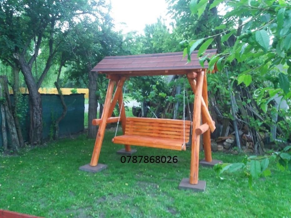 Vand Leagan Rustic De Gradina